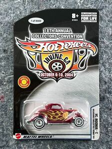 Hot Wheels 2014 Collectors Convention Ford 3-window ‘34 ホットウィール コレクターコンベンション フォード ホットロッド