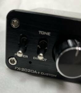 NFJ FX-AUDIO- FX-2020A+ CUSTOM　オペアンプ MUSES02 換装品