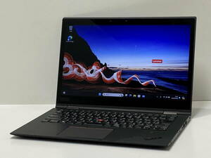 ★第8世代Core i5 ThinkPad X1 YOGA Gen3 Core i5 8250U 1.6GHz/8GB/M.2 SSD256GB/WiFi/14.0FHDタッチパネル/WebCam