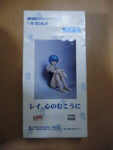 ④ unused new goods EVANGELIONmsasiya Ray, heart. ....1/6 resin cast kit Ayanami Rei GAINAX long-term keeping goods SEGA Neon Genesis Evangelion 