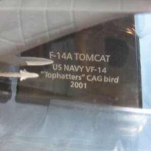 ☆アメリカ海軍 F-14A トムキャット 第14戦闘飛行隊トップハッターズCAGbird機☆1/100☆エアファイターコレクション Vol.125☆美品☆の画像5