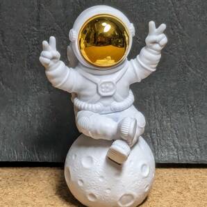 ☆宇宙飛行士 スフィギュアオーナメント(記念撮影ポーズ)☆美品☆アストロノーツ☆の画像1