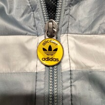 アディダス　オリジナルスナイロンパーカー トレフォイルジャンク破れ有adidasOriginal ナイロンジャケット ウインドブレーカー_画像4