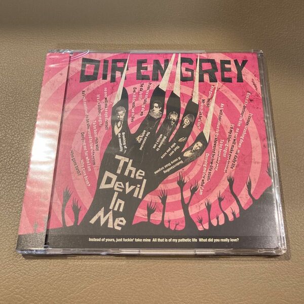 DIR EN GREY The Devil In Me 通常盤 CD