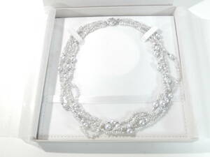 【管YO0308】30000円～ 美品 アコヤ 本真珠 ケシパール MIX 5連 ネックレス SILVER 7～7.5ｍｍ珠 芥子 akoya necklace Pearl 