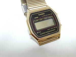 【管KI0335】1000円～ CASIO カシオ SA-53G ALARM CHRONOGRAPH デジタル 腕時計