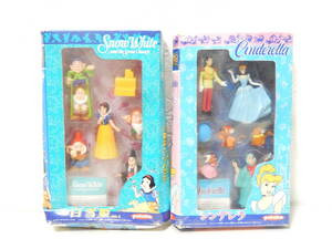 [ tube KI0384]1000 jpy ~ unopened Disney yutaka Movie f lens Snow White sinterela2 point set Disney yutaka