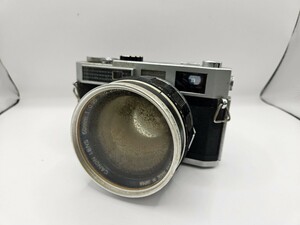 管理番号S49 Canon MODEL 7 LENS 50mm 1:0.95 レンジファインダー フィルムカメラ　フィルター、レンズ固着の為　 ジャンク出品