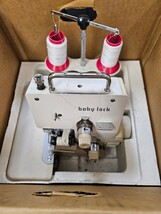 管理番号M29 長期保管品 ジャンク品 JUKI ジューキ baby lock BL2-205A ロックミシン ベビーロック _画像1