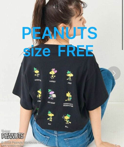 PEANUTS woodstock T-shirt/ピーナッツウッドストックT