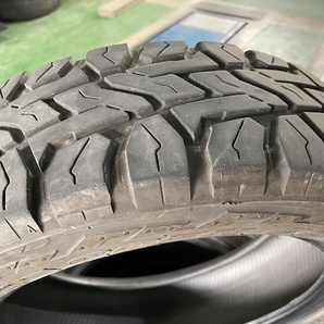 中古夏タイヤ4本セットオープンカントリーR/T165/60R15ブラックレター2022年製造の画像5