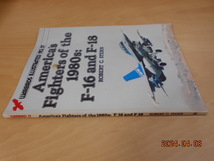 WARBIRDS ILLUSTRATED 17　America's Fighters of The 1980's F－16 and F-18　画像現状渡し 表紙に折れ目と汚れ　_画像1