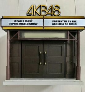 希少 AKB 劇場 クロック 時計 神7 フィギュア 模型