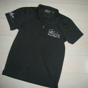 ガッチャGOTCHAゴルフ Sサイズ 半袖ポロシャツ ブラック 中古良品の画像2