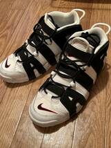 ナイキ エア モアアップテンポ 28.5cm　NIKE AIR MORE UPTEMPO'96 モアテン ゼブラ_画像1