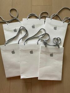 Apple アップル　紙袋　6枚セット