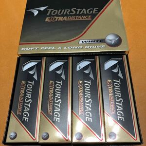 ツアーステージ エクストラディスタンス☆ゴルフボール TOURSTAGE ☆ブリヂストン ☆1ダース12個☆ホワイト