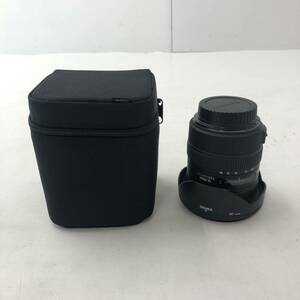 【1円～】Sigma 10-20mm f/3.5 EX DC HSM Autofocus Zoom ※ケース付き【ジャンク品】