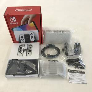 【1円～】 Nintendo Switch ニンテンドースイッチ 有機ELモデル 本体 ホワイト 箱付き ※動作確認済み 【中古品】の画像2