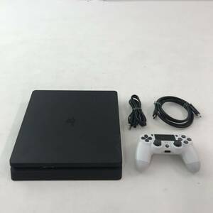 【1円～】SONY PlayStation4 (CUH-2200A) 本体 ジェットブラック 500GB ※動作確認済み【中古品】