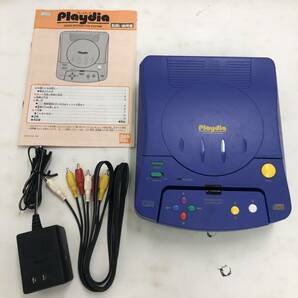 【1円～】 BANDAI バンダイ Playdia プレイディア ゲーム機 本体 レトロハード レトロゲーム 箱付き 【ジャンク品】の画像2