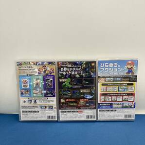 【1円～】Nintendo Switchソフト3本セット マリオVSドンキーコング ルイージマンション3 スーパーマリオ3Dコレクション 【中古品】の画像2