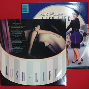 極美! US ASYLUM オリジナル 1984年 LUSH LIFE / Linda Ronstadtの画像8