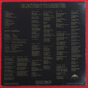 極美! UK Original 初回完品 HIFLY 6 Electric Warrior / T. REX 1st Large Poster+Inner+Red Stickerの画像2