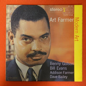 極美! US United Artists UAS 5007 オリジナル Modern Art / Art Farmer Quintet DGレーベルの画像1