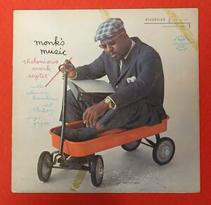 極美! US Riverside RLP 12-242 オリジナル Monk’s Music / Thelonious Monk 靑小/DGレーベル