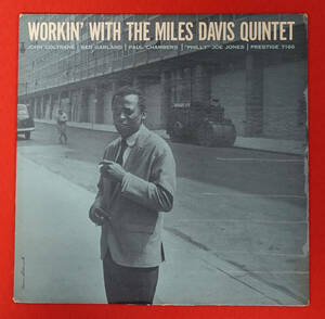 極美! US Prestige PRLP 7166 オリジナル WORKIN’ / Miles Davis Quintet NJ/DG/RVG