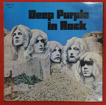 極美! UK Original 初回 HARVEST SHVL 777 Deep Purple in ROCK / Deep Purple MAT: A2/B1_画像2