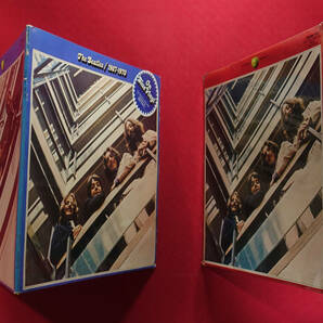 超レア! 極上品! UK Original 初回 APPLE PCS 1962~1970年 BLUE&RED VINYL / The Beatlesの画像3