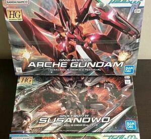 新品　2個セット　hg アルケーガンダム　スサノオ　