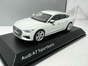 ディーラー特注 1/43 Audi A7 Sportback アウディ A7 スポーツバック グレイシアホワイト Glacier White