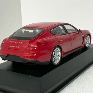 ミニチャンプス 1/43 Porsche Panamera GTS ポルシェ パナメーラ レッド 特注 WAP0204100Eの画像7