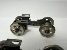鉄道模型 車輪 ギア インサイドギア 軸間距離約30mm 車輪直径約16mm HOゲージ 車輌パーツ ジャンク_画像7