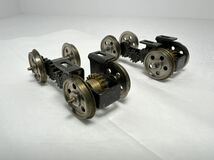 鉄道模型 車輪 ギア インサイドギア 軸間距離約30mm 車輪直径約16mm HOゲージ 車輌パーツ ジャンク_画像3