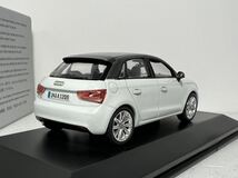 ディーラー特注 1/43 Audi A1 Sportback アウディ A1 スポーツバック グレイシアホワイト Glacier White_画像8