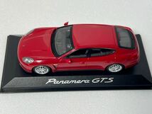 ミニチャンプス 1/43 Porsche Panamera GTS ポルシェ パナメーラ レッド 特注 WAP0204100E_画像9