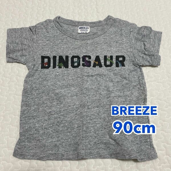 BREEZE 恐竜半袖Tシャツ　90cm