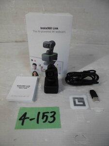 4-153♀INSTA360 Link The AI-powered4K webcam ウェブカメラ CINSTBJ/A♀