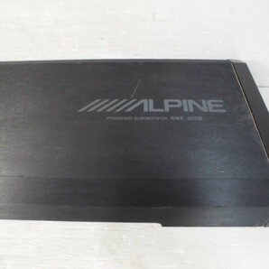 4-63 8◇ALPINE/アルパイン POWERED SUBWOOFER パワードサブウーハー SWE-2200 8◇の画像3