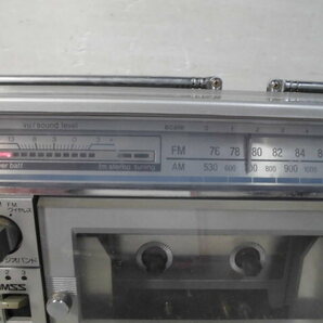 4-391♀SANYO/サンヨー FM/AM2バンドラジオ ラジカセ MR-V8♀の画像2