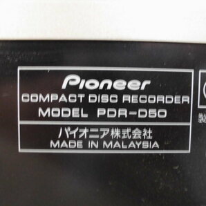 4-417♀Pioneer/パイオニア CDプレーヤー PDR-D50♀の画像5