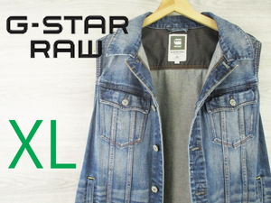 G-STAR RAW●ジースターロウ＜コットン デニム ベスト＞●M513c