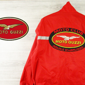 MOTO GUZZI●モトグッチ＜厚手 ナイロン ライダースジャケット＞●M1778cの画像1