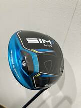 Taylormade SIM2 MAX ドライバー 9.0 TENSEI TBLUE TM50 Sフレックス テイラーメイド 中古_画像2