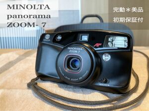 ★フィルムカメラ入門に！★MINOLTA ZOOM-7★完動品＊美品！実写済！