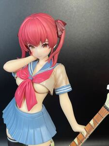 宝鐘マリン ホロライブ リペイント【キャストオフ】フィギュア 高24cm hololive（猫又おかゆ 白上フブキ）制服ver.